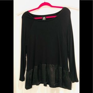 Dressy black blouse